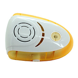 Avis Wewoo Anti Moustique Répulsifs jaune 6W Électronique ultrasonique anti-moustiques de d'insecte de rat de avec la lumière, prise BRITANNIQUE, AC 90-240V