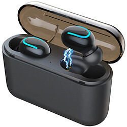 Casque bluetooth/HQB-Q32 TWS/Qualité sonore HiFi/ sans fil/ binauraux /mini/Design intra-auriculaire/avec charge micro