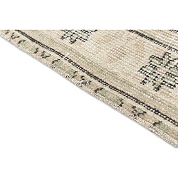 Avis Vidal Tapis de laine 264x170 brun Ultra Vintage