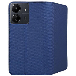 Acheter Htdmobiles Housse pour Xiaomi Redmi 13C / Poco C65 / Poco M6 5G - etui coque pochette portefeuille + film ecran - BLEU MAGNET