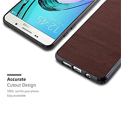 Avis Cadorabo Coque Samsung Galaxy A3 2016 Etui en Marron