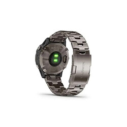 Garmin 010-02158-95 Montre Connectée Android 1.3" Étanche à l'Eau Moniteur de Fréquence Cardiaque Argent