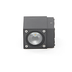 MINI 9W LED applique cube IP54 applique murale simple faisceau entrée façades terrasse balcon 230V SINGLE