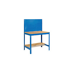 Simonrack Etabli 2 niv./ panneau 850 Kg L. 910 x Ht. 1445 x P. 610 mm KIT SIMONWORK BT2 900 BLEU - 448100045159062 - Simonwork