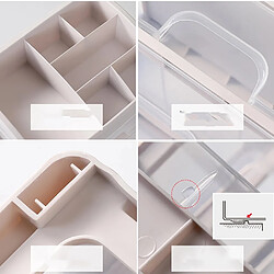 Universal Organisateur de maquillage Tiroir de maquillage Tiroir de bureau transparent Commode Boîte de cosmétique Produits de soins de la peau Accessoires Cosmétiques pas cher