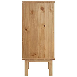 Acheter vidaXL Commode OTTA 45x39x90 cm bois de pin massif