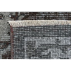 Vidal Tapis de laine 206x117 gris Ultra Vintage