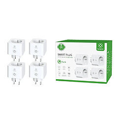 Avis Prise intelligente UE Schuko avec surveillance de l'énergie - R6113-4pack - Woox