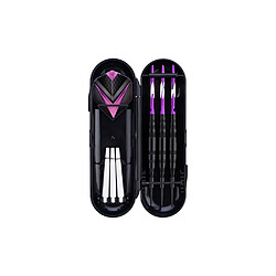 1001jouets Jeu de 3 fléchettes professionnelles à pointe en acier 23 gr Cupra violet. pas cher