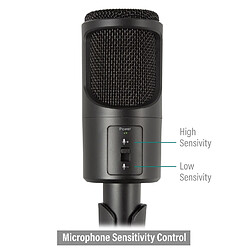 Microphone de Bureau Ewent EW3552 3.5 mm Noir