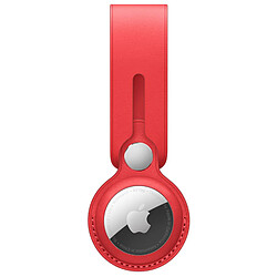 Leather Loop pour Apple AirTag - Red