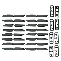 Acheter 8 paires 5030 cw ccw prop propeller 2 blade pour rc qav quadcopter accs noir