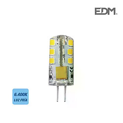 Edm Ampoule LED G4 2W équivalent à 20W - Blanc du Jour 6400K