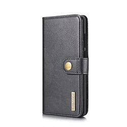 Wewoo Housse Coque Etui en cuir Crazy Horse Texture Flip détachable magnétique pour HuP30, avec porte-cartes (noir)