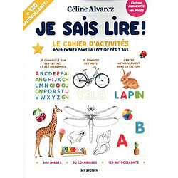 Je sais lire ! : le cahier d'activités pour entrer dans la lecture dès 3 ans