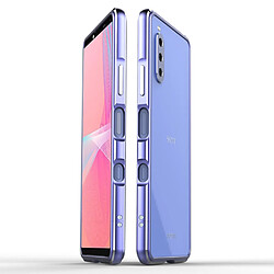 Bumper en métal avec protecteur d'objectif de caméra bleu pour votre Sony Xperia 10 III 5G