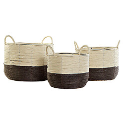 Acheter Set de basket DKD Home Decor Corde (36 x 34 x 30 cm)