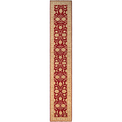 Vidal Tapis de couloir en laine 446x73 rouge Ziegler