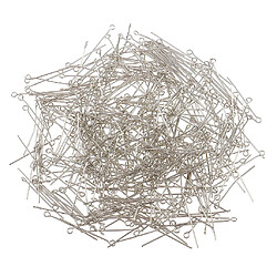 500 Pièces Eyepins Eye Pins Needles 32mm