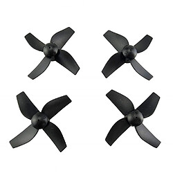 8pcs cw ccw hélices les accessoires drone lame pour rc quadcopter pièces noir blanc