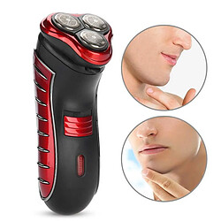 Universal 1 lot de rasoirs électriques 3D tournants pour hommes Rasoir barbe