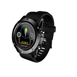 YP Select 1.22 pouces Écran couleur Pression artérielle Moniteur de fréquence cardiaque Sport Bluetooth Smart Wristband Watch-NOIR