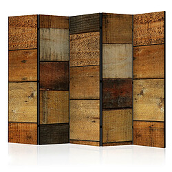 Artgeist Paravent - Wooden Textures II [Room Dividers] [225x172]