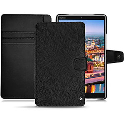 Housse cuir Huawei MediaPad M5 8 - Rabat portefeuille - Ebène ( Noir / Black ) - NOREVE