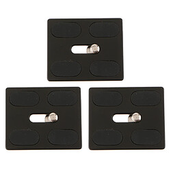 3x Universal Arca Swiss Quick Release Plate Pour Fotopro FPH-52Q FPH-62Q FPH-61G