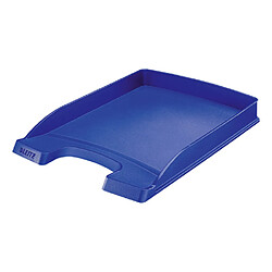 Corbeille à courrier Leitz slim bleue