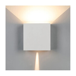 Luminaire Center Applique murale extérieur Davos Blanc Sable