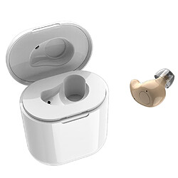 Wewoo Écouteur Bluetooth sans fil S15 HIFI Touch Mini avec boîtier de chargement couleur chair