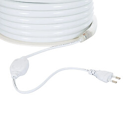 Ledkia Bobine Gaine Néon LED Flexible Dimmable 7.5W/m 220V AC 120 LED/m 50m Semi-circulaire 180° Blanc Neutre IP67 Coupe Tous les 100cm Blanc neutre 4000K pas cher