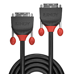 Lindy 36255 câble DVI 1 m DVI-D Noir