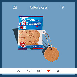 GUPBOO Airpods Coque Housse Étui Protecteur Compatible pour AirPods Pro-Biscuits japonais et coréens