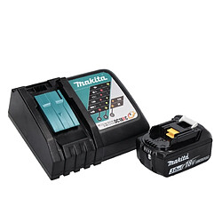 Makita DHP 487 RF1J Perceuse-visseuse à percussion sans fil 18 V 40 Nm Brushless + 1x Batterie 3,0 Ah + Chargeur + Makpac