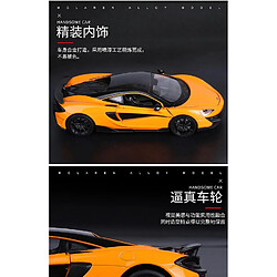 Universal McLaren 600lt Metal Vehicle Tirk Back Toy Cars (Orange)