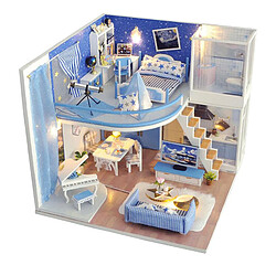 BRICOLAGE En Bois Dollhouse Miniature 3d Ciel Étoilé Maison Kit Artisanat Kits pour Adultes D'anniversaire pour Femmes et Filles Vacances Cadeau