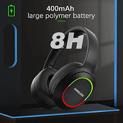 Acheter Yonis Casque Audio Sans Fil Pliable Gaming