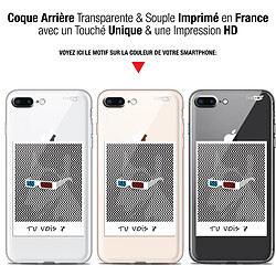 Avis Caseink Coque arrière Apple iPhone 7/8 Plus (4.7 ) Gel HD [ Nouvelle Collection - Souple - Antichoc - Imprimé en France] Tu Vois ce que Je Vois