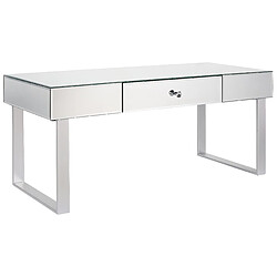 Beliani Table basse Verre Argenté NESLE