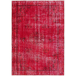 Vidal Tapis de laine 236x160 rouge Ultra Vintage