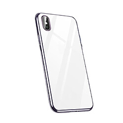 Wewoo Coque Souple Housse de protection en TPU ultra-mince et antichoc pour iPhone XR Violet