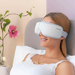 Shop Story SHOP-STORY - EYESKY : Masseur 4-en-1 par Compression d'Air pour les Yeux et les Tempes Multifonctions, Pression à Air, Vibration, Chaleur, Haut Parleur Bluetooth pour Écouter une Musique Relaxante