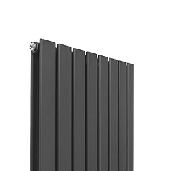 Acheter Monstershop Radiateur Plat Gris Anthracite 180 cm x 56 cm