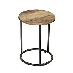 Avis JOYA SET DE 2 TABLES D'APPOINT RONDE D30XH39CM ET D40XH49CM+Urban Living