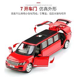 Universal 1: 32 Land Rover Range Rover Raleigh Limousine Métal Moulée Voiture Moulée Pour Enfants(Rouge)