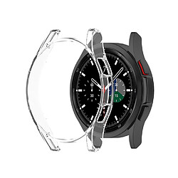 Coque en TPU antichoc semi-évidé transparent pour votre Samsung Galaxy Watch4 Classic 42mm