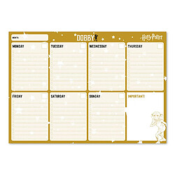 Erik - Semainier de Bureau Harry Potter Dobby - Bloc Notes - A4