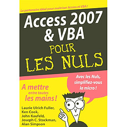 Access 2007 & VBA pour les nuls - Occasion